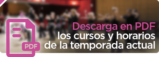 Descarga en PDF los cursos y horarios de la temporada actual