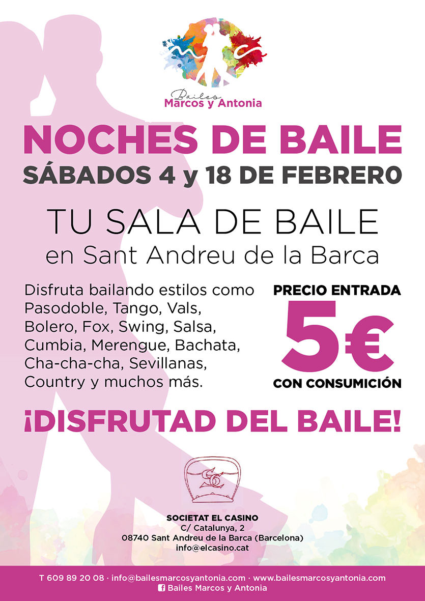 Noches de Baile en Febrero