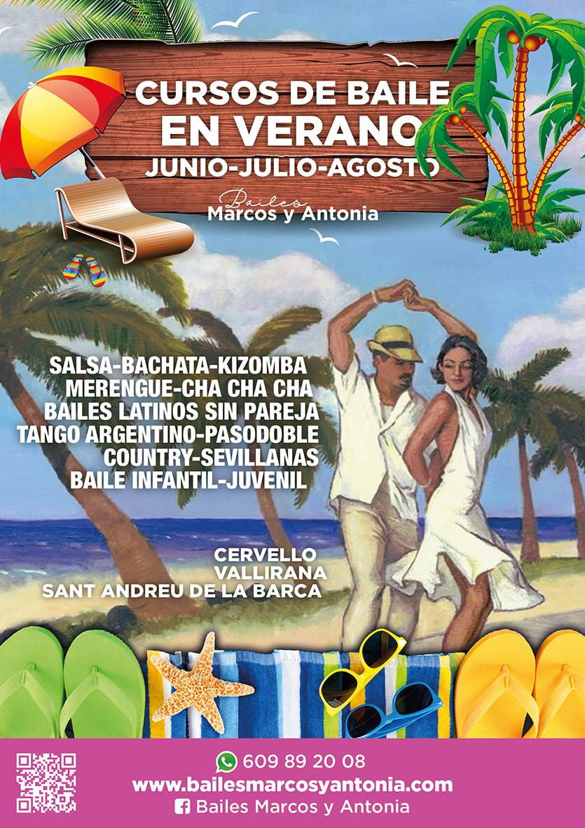 Cursos de Baile en Verano - Junio, Julio y Agosto