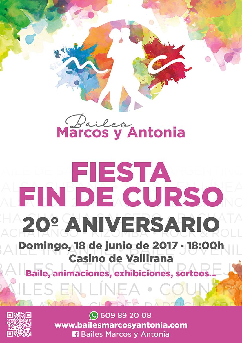 Fiesta Fin de Curso 20º Aniversario